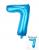 Цифра 7 синяя 40см (УП)