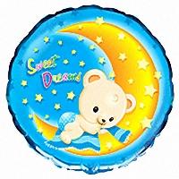 Круг с мишкой Sweet dream Flexmetal 18" 401525
