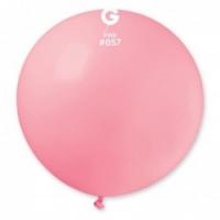Латексные шарики Gemar, G30 без полос Pink  57/31" (80 см)