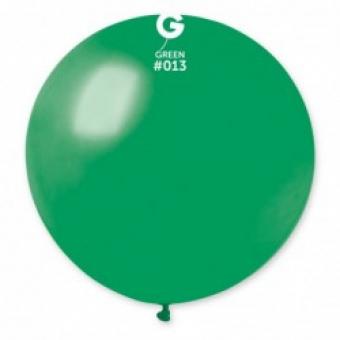 Латексные шарики Gemar, G30 без полос Изумрудный 13/31" (80 см)