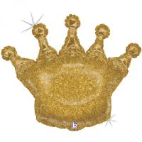 Шар фольгированный Корона золота голография, 36 " Грабо УП (35564)