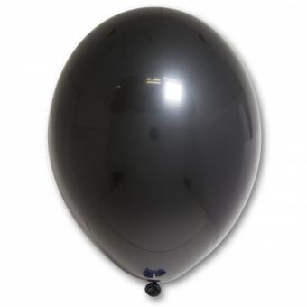 Шарик BELBAL №025 пастель ЧЁРНЫЙ (Black) 12" (30см)