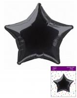Звезда в упаковке 18"(45х45см) черная FLEXMETAL