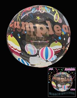 Шарик Bubbles с рисунком поздравительный с кексами №21
