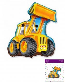 Шарик Трактор(погрузчик) FLEXMETAL 80х65см (УП) 901756