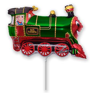 Міні фігура Потяг зелений 11"/27 см x 12"/31 см 902689 FLEXMETAL