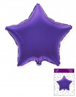 Зірка в упаковці 18" (45х45см) фіолетова FLEXMETAL