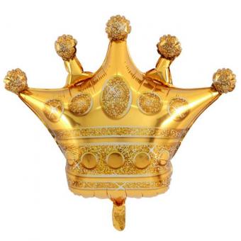 Фольгированный шар Корона золотая 75х70 см (Китай)