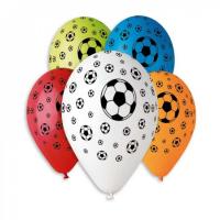 Шарики футбол (микс) 12"(30см) №142