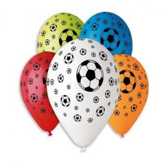 Шарики футбол (микс) 12"(30см) №142
