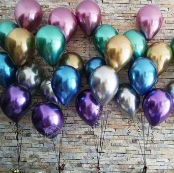 Хром Китай 10"(25см) микс