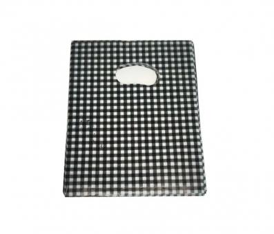 Полиэтиленовые пакетики кружочки черные  20*25 пачка 100шт №9738