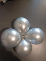 Хром серебро 10"(25см) БРАК 50шт.