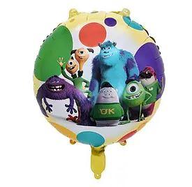 Круг корпорация монстров(желтый) 18" 45х45 см.
