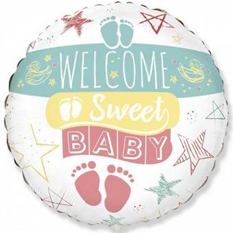 Круг Welcom sweet Baby 18"(45см.) FLEXMETAL 401593