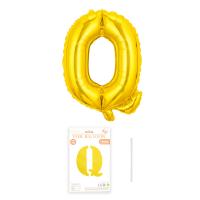 Шарик буква "Q" золото 32" 80 см (УП)