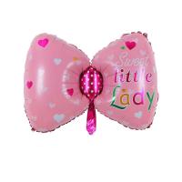 Фольгированный бант розовый Sweet little lady 47*78cm Китай УП