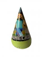 Колпак праздничный Mincraft 