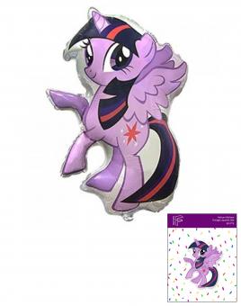 Куля з фольги поні Іскорка 81х66см. (Flexmetal) Twilight sparkle (УП) 901775