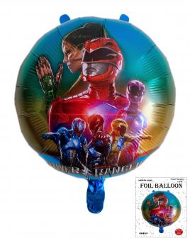 Шарик круг в упаковке Power Rangers 45х45см