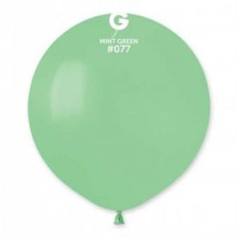 Шарик 19″(48см.) слабо мятный(Mint Green) №77