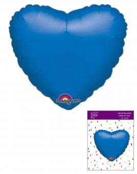 Серце в упаковці 18" (45х45см) синє FLEXMETAL