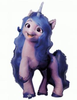 Мини My Little Pony Иззи Мунбоу 14" FLEXMETAL 902869