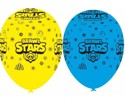 Латексный шар с рисунком Brawl Stars асорти 12 "30см Belbal ТМ Star
