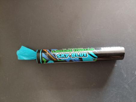 Цветной дым небесно голубой Sky blue 60сек 15.5см.