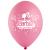 Латексный шарик с рисунком Barbie (Барби) розовый 12" 30см
