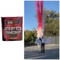 Фейерверк красный Furor Red Smoke 25 выстрелов(на гендер пати)